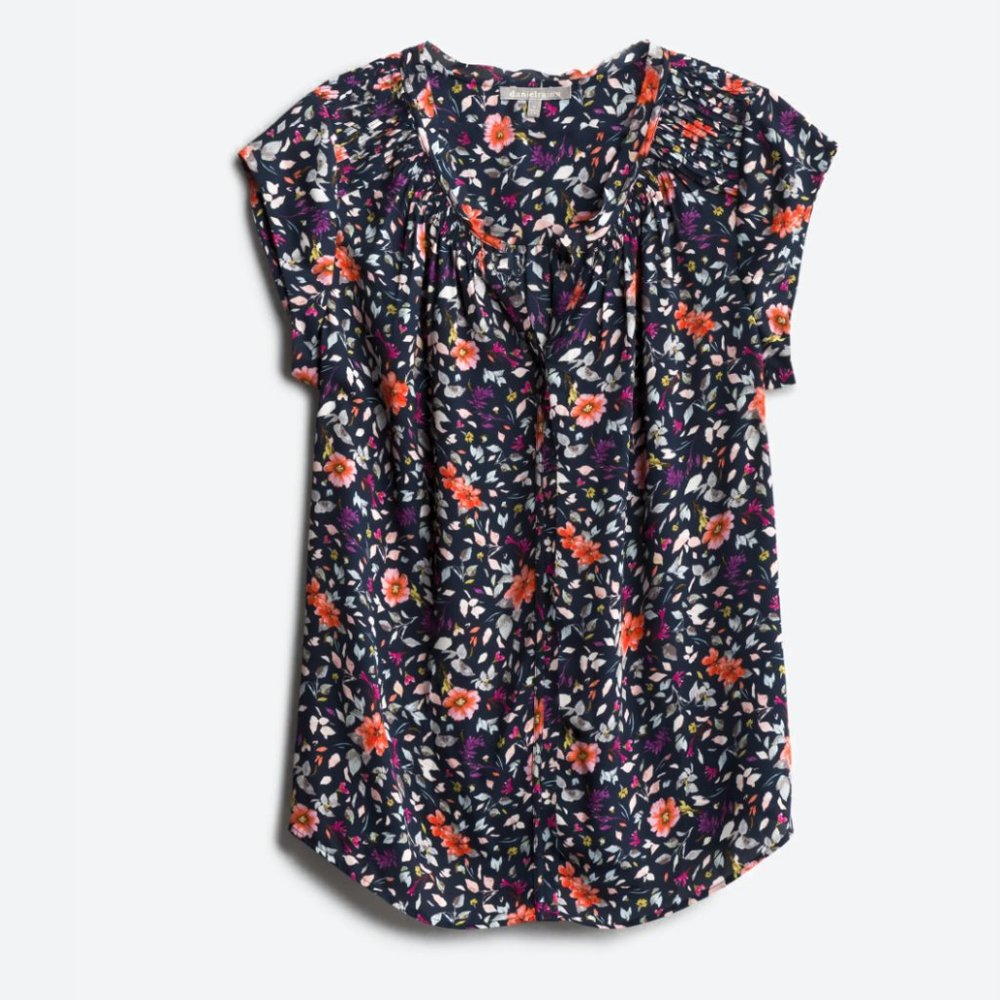Bernal Split Neck Blouse